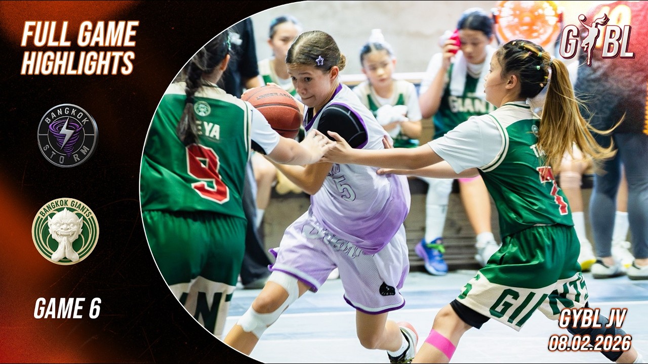 Bangkok Storm Vs Bangkok Giants | Junior Varsity | GAME 6 Full Highlights | GYBL THAILAND SEASON 1