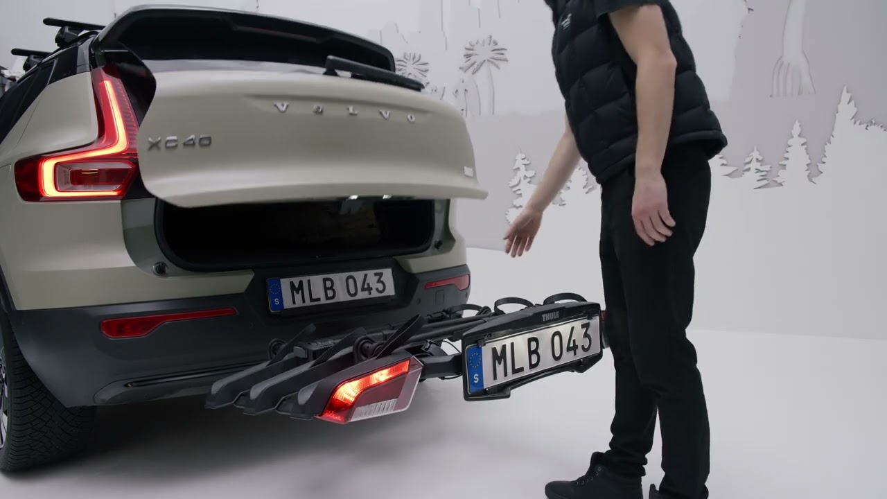 Thule VeloLite 9053100 3-as kerékpártartó vonóhorogra