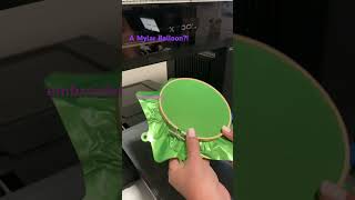 Mylar Balloon on the xTool O1 OMNI UV printer! @SarahNenniDaher