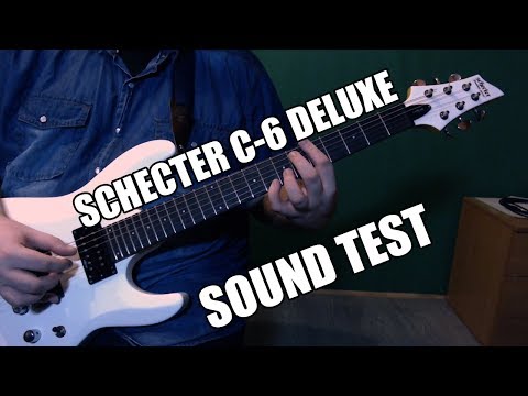 SCHECTER C-6 DELUXE Demo