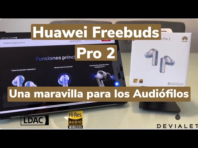 Pásate al sonido en alta definición con los auriculares Huawei FreeBuds Pro  2, acaban de salir y están en oferta