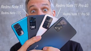 Monsieur Grrr [Fr] Vidéos La Gamme Complète XIAOMI REDMI NOTE 11 (avec des smartphones pas encore sortis)