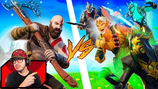 Can I Beat EVERY God in Fortnite? (Challenge)