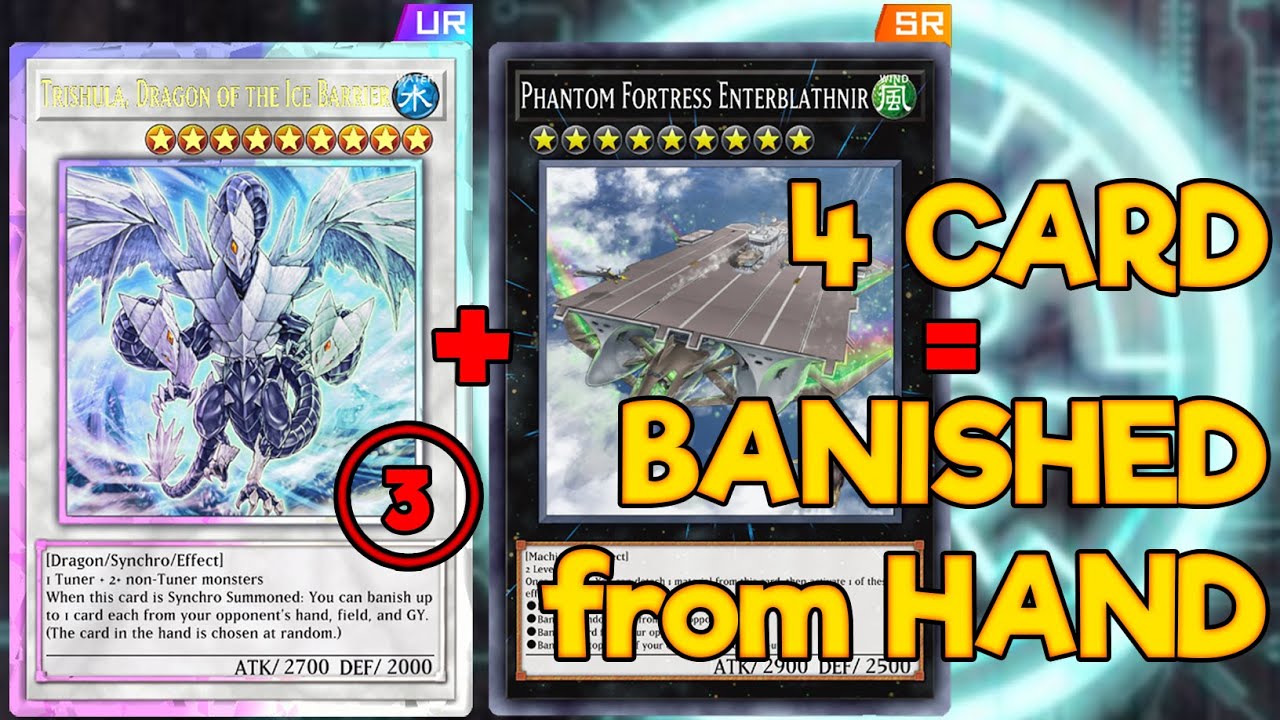 BANISH 4 HAND CARD in TURN 1, SIX SAMURAI: 3 TRISHULA + 1 PHANTOM ...