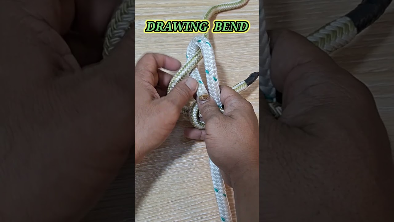 DRAWING BEND KNOT: Binding Parcel or Package | How to Tie  