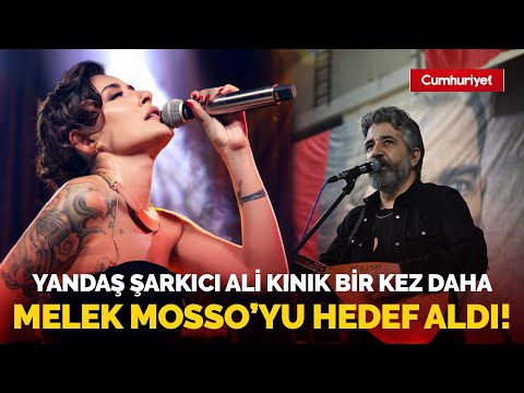 Yandaş şarkıcı Ali Kınık durmak bilmiyor! Yine Melek Mosso'yu hedef aldı: Zavallı kızcağız...