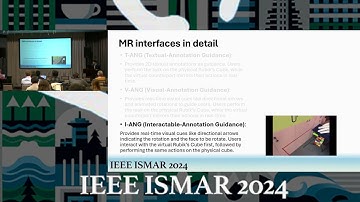 IEEE ISMAR 2024 Paper Session PS44 – Learning and Training 2
