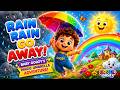 🌧️ Rain Rain Go Away | Baby Goozy's Magic Umbrella Adventure 🌈☀️ #kidssongs #nurseryrhymes #shorts