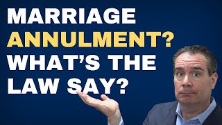 Who is Eligible for an Annulment of Marriage in Maryland?