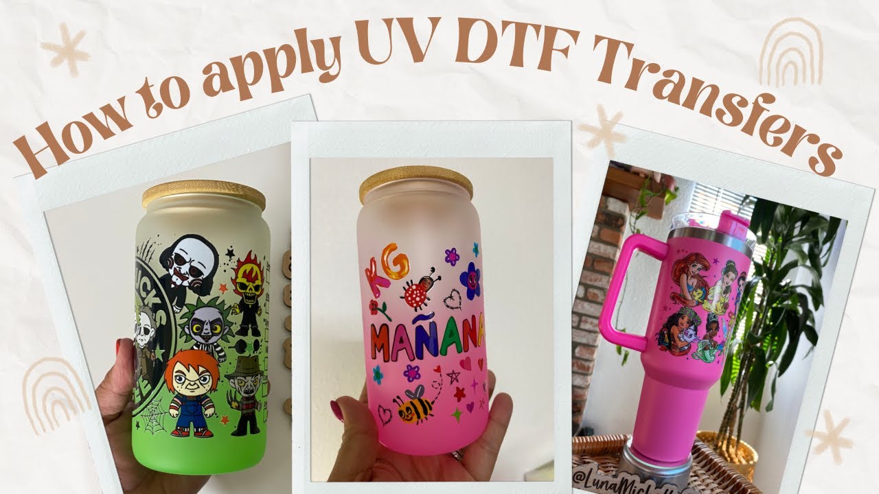 ✨What is a UV DTF cup wrap❓ 'Ultraviolet (UV) DTF Printing refers to a