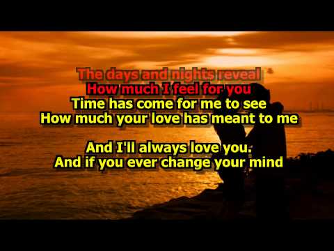 I'll Always Love You - (Karaoke HD) Michael Johnson