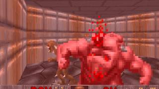 [Doom] TNCROSS2.WAD - E2M1 UV Maxdemo