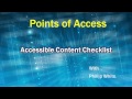 Faculty Accessibility Checklist: 7. Picture or untagged pdf files