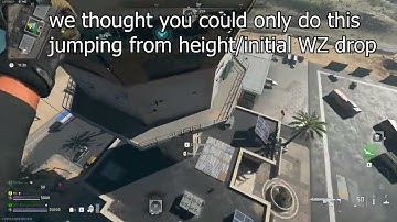 [Warzone 2.0] Al Malik Control Tower glitch without height or a heli