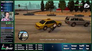 GTA San Andreas DE All Stunt Jumps Speedrun 1 (S607)