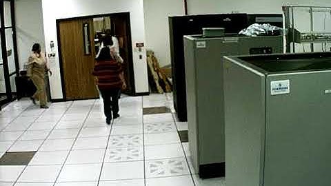 Server Room Halon Fire Suppression System Accident - View 1