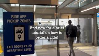 Rideshare Guide at O'Hare International Airport