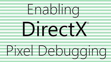 Enabling Visual Studio Graphics Debugging for Direct3D | j2i.net