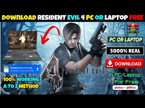 چگونه بازی رزیدنت اویل ۴ را به صورت رایگان برای کامپیوتر دانلود کنیم دانلود بازی رزیدنت اویل ۴ برای کامپیوتر