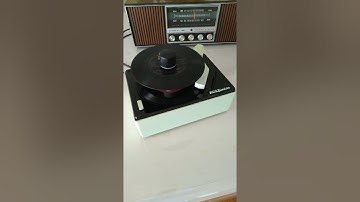 RCA 45-J2 record player playing a couple 45 RPM records for a little longer time.