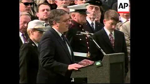 Funeral of CIA agent killed in Afghanistan
