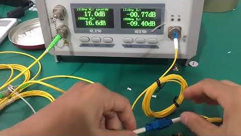 how to use in line fiber optic variable attenuator to change the attenuation