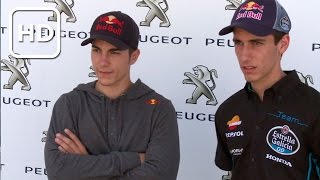 Nuevos embajadores de Peugeot: Alex Rins y Maverick Viñales