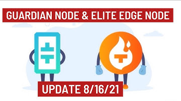 Theta Guardian Node & Elite Edge Node update 8/16/21