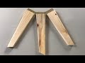 Amazing Woodworking Ideas //  Do Not Throw Away Pieces Of Wood - DIY!