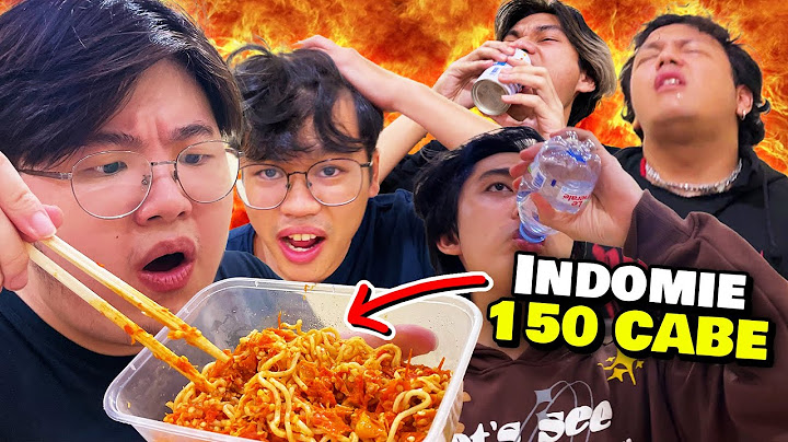 Gw Ajak Temen Gw Makan Indomie Pake 150 CABE ... (GA NGOTAK PEDESNYA)