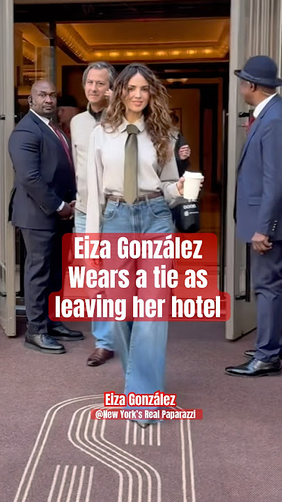 Eiza González spotted leaving her NYC hotel #eizagonzalez #actress #fashion