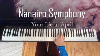 Nanairo Symphony - Your Lie in April OP2 (Piano Arr. HalcyonMusic | edit.)