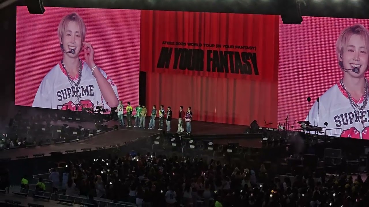 250808 Ateez Tour in LA - XIKERS Opening Stage