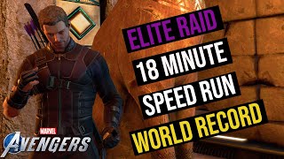 Marvel's Avengers - Elite Discordant Sound Raid 2.0 (World Fastest Speed Run - 18 Mins)