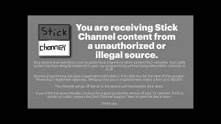 Stick Channel Anti Piracy Screen on Dish Network