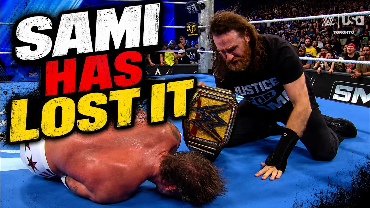 Thumbnail for Sami Cost Kevin Owens The WWE Championship Match