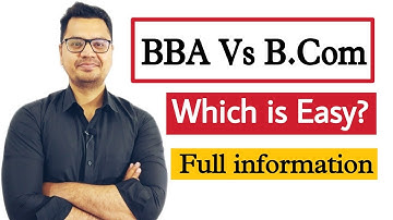 BBA or BCom Which is Easy? | BBA Vs BCom | Career Options After 12 | By Sunil Adhikari