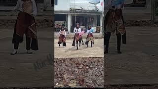 Penampilan Tarian Sdn 008 Pelangiran Dalam Rangka Lomba Fl3Sn Seleksi Gugus D Tl. Bunian