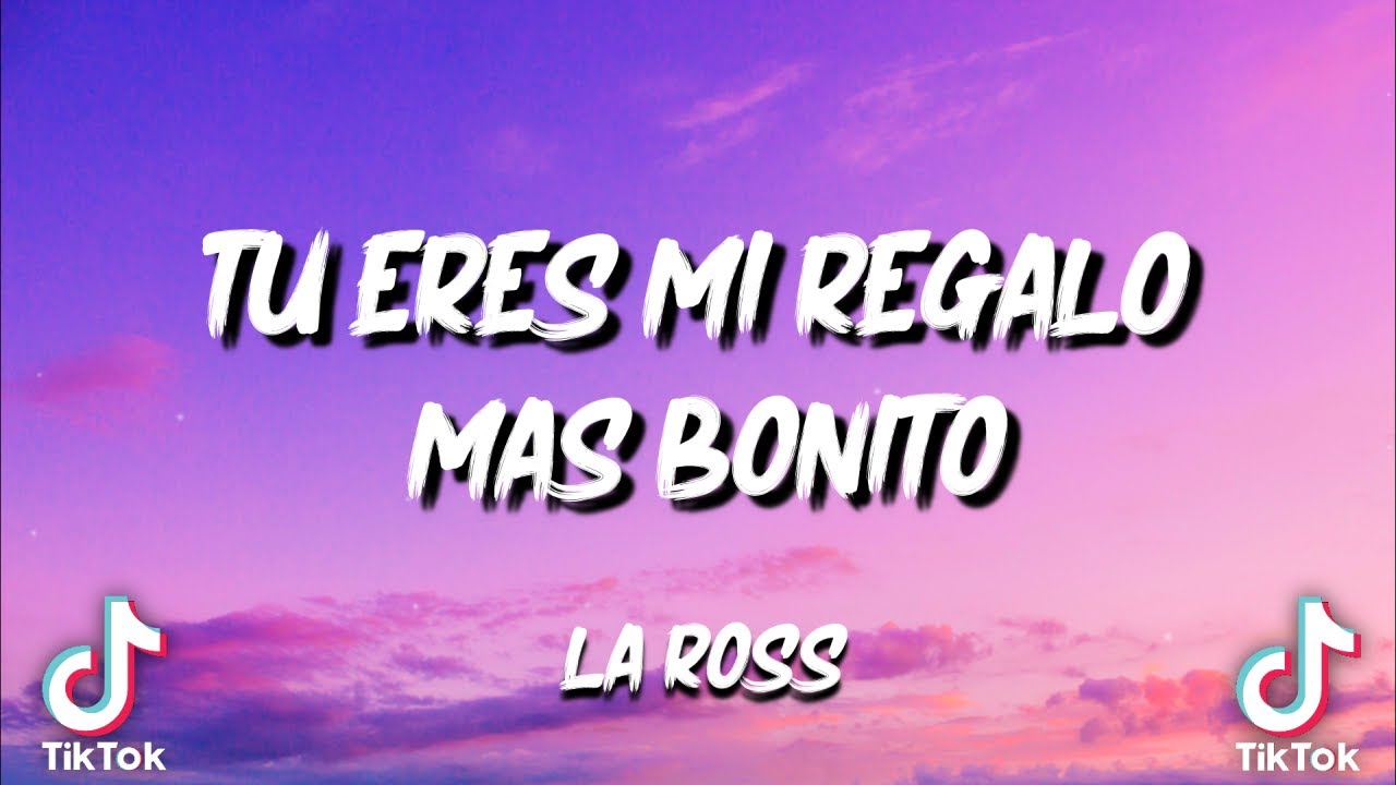 tu eres mi regalo mas bonito contigo quiero casarme la ross, tu eres mi...