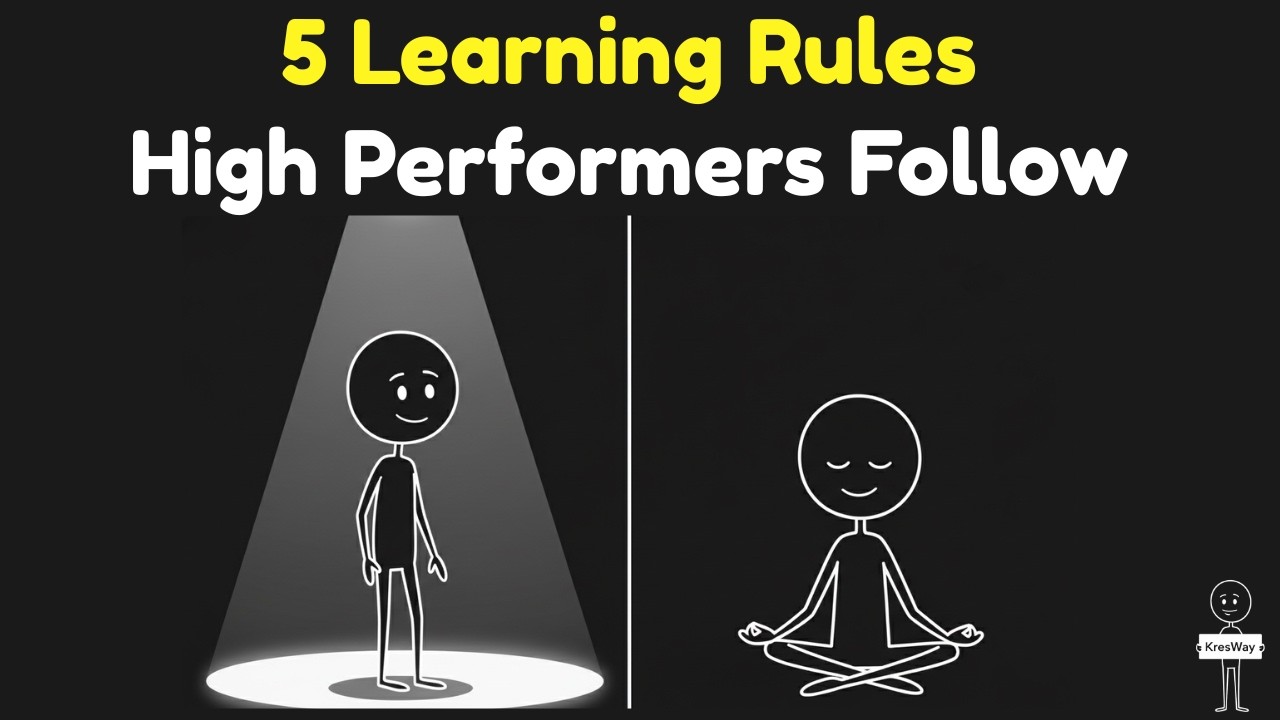 5 Learning Rules High Performers Follow (Proven, Not Motivational)
