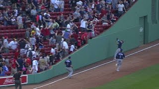 TB@BOS: Guyer's sweet catch in the 9th inning