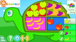 GCompris educational software for kids | Learn to count fruits | Learn numbers for kids | counting screenshot 4