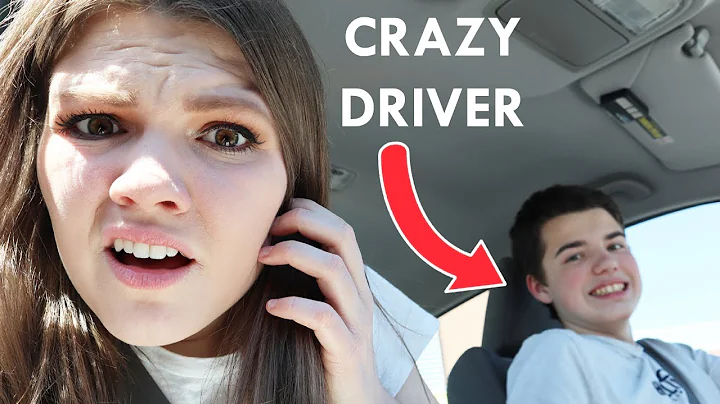 Driving with  Jake for the FIRST TIME! CRAZY Driver!