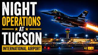 AFTERBURNERS LIT! Night Operations at Tucson International Airport