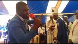 Eric Mugwena Singing for the Late Bishop