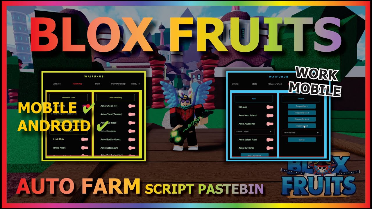 Roblox Blox Fruits 17.3 Script/Hack: Auto Level Farm, Auto Raid