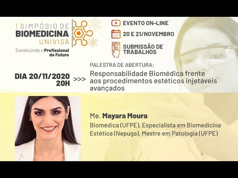 Responsabilidade Biomédica em procedimentos estéticos injetáveis - SIMPÓSIO DE BIOMEDICINA UNIVISA