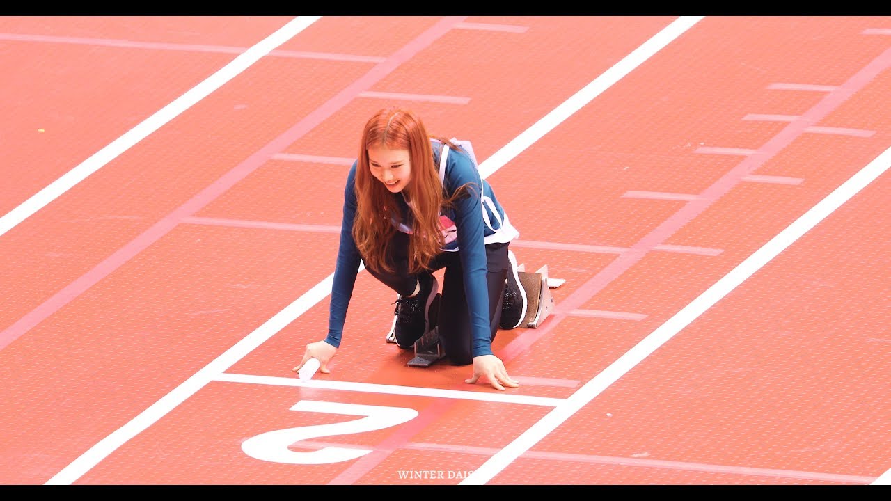 180115 아육대 위키미키 계주 직캠
