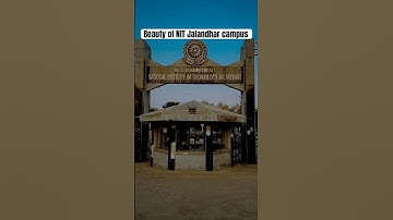 NIT jalandhar campus beauty #nitjalandhar #nitjaipur #jalandhar #nit #campus