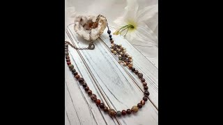 Asymmetric Necklace Using Bargain Bead Box Products!